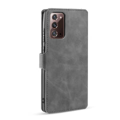 Samsung Galaxy Note 20 Case Made With PU Leather and TPU - Grey