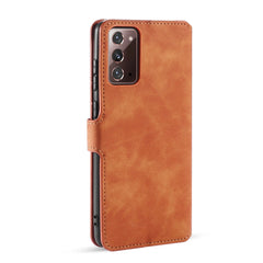 Samsung Galaxy Note 20 Case DG.MING With PU Leather - Brown