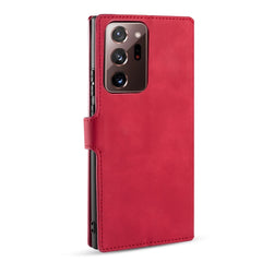 Samsung Galaxy Note 20 Ultra Case DG.MING Secure Flip Wallet - Red