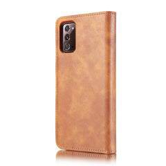 Samsung Galaxy Note 20 Case Made With PU Leather + TPU - Brown