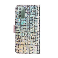 Samsung Galaxy Note 20 Case Glitter Powder Crocodile Texture