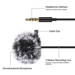 Microphone 3.5mm Jack PULUZ Wired Condenser Recording