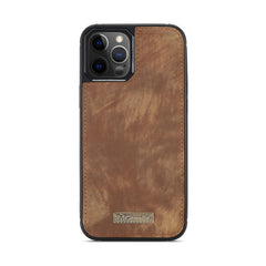 iPhone 12 Pro Max Case With Multi-slot Detachable - Brown