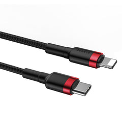 USB C to Lightning Cable 1M BASEUS Cafule Series PD 18W