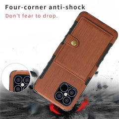 iPhone 12 Mini Case Made With PU Leather and TPU - Brown