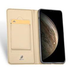 iPhone 11 Pro Case Made With PU Leather and TPU - Gold