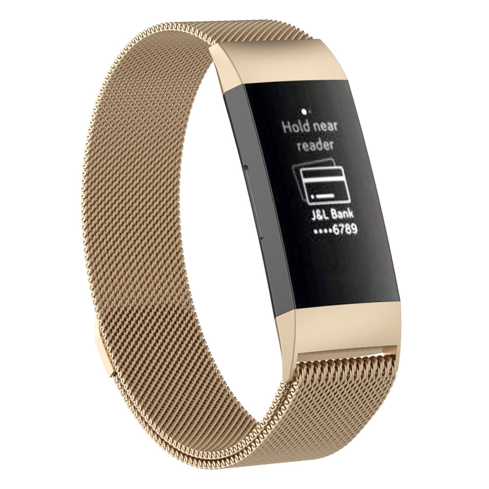 Magnetic Stainless Steel Strap for FITBIT Charge 3