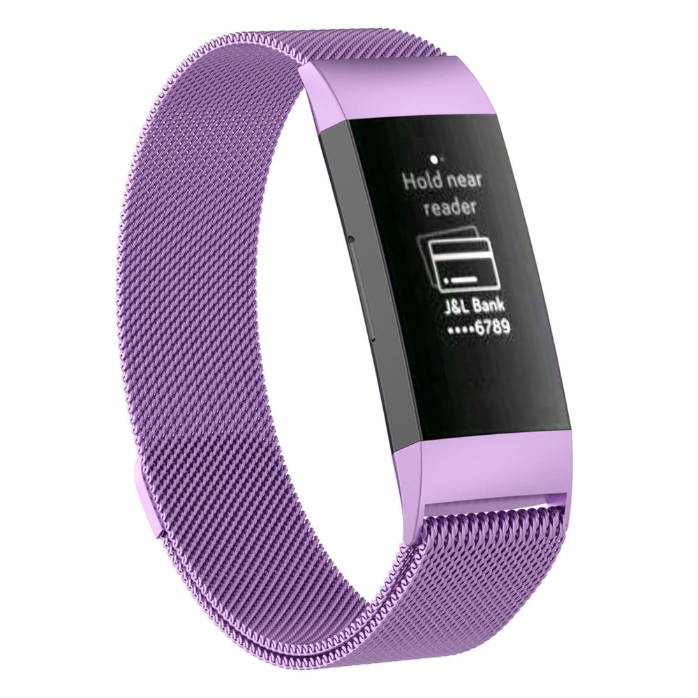 Magnet Wrist Strap With Stainless Steel for FITBIT Charge 3