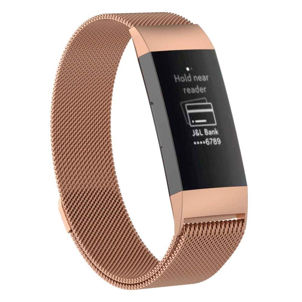 Durable Magnet Wrist Strap for FITBIT Charge 3.