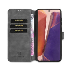 Samsung Galaxy Note 20 Case Made With PU Leather and TPU - Grey