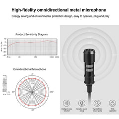 Microphone 3.5mm Jack PULUZ Wired Condenser Recording