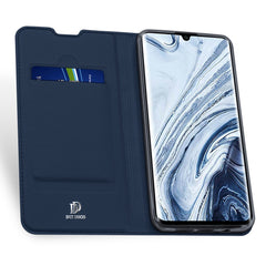 Xiaomi Mi Note 10 / 10 Pro Case Made With PU Leather and TPU - Blue