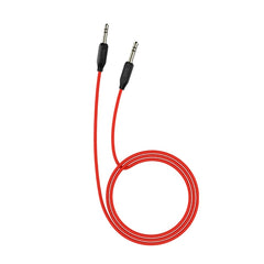 HOCO Genuine Best Quality 3.5 mm Stereo Audio Aux Cable Red