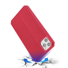 iPhone 11 Pro Max Case Made PU Leather and TPU - Red