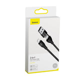 Lightning Cable | Type C to Lightning Cable Baseus 18W 2 in 1 - 1M