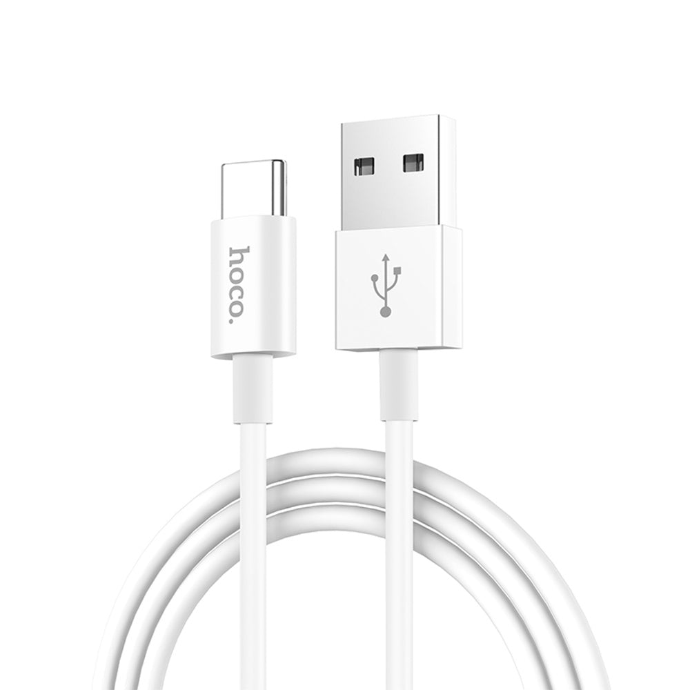 USB C Cable 3A 1M HOCO X23 - White