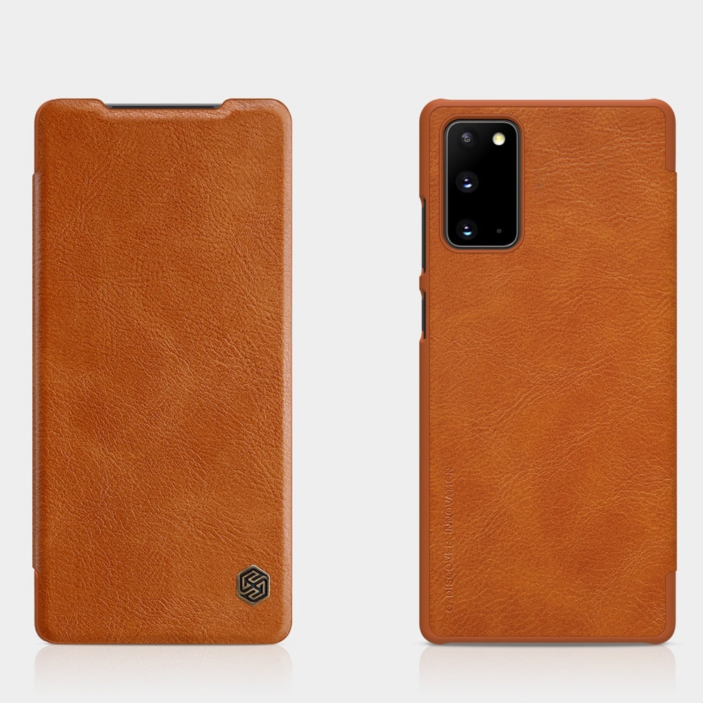 Samsung Galaxy Note 20 Case With Two Card Slots - Brown