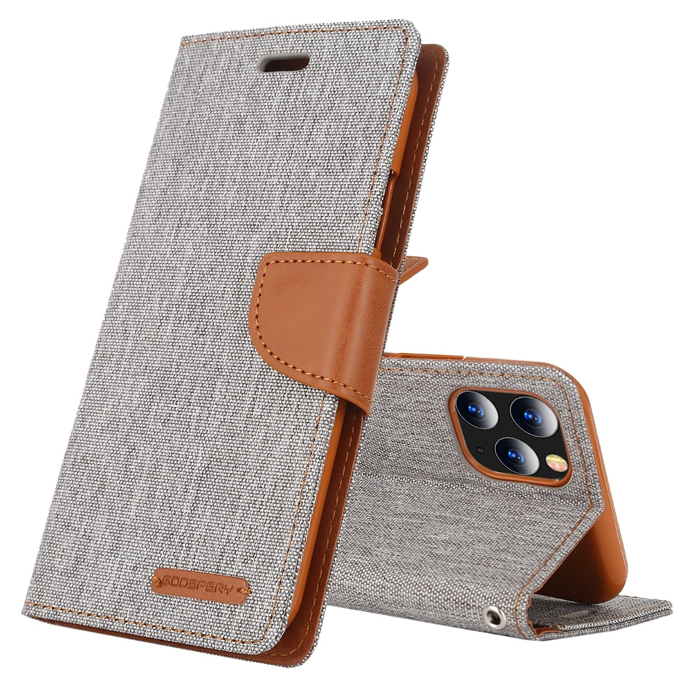 iPhone 11 Pro Case MERCURY GOOSPERY PU Leather and TPU - Grey