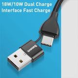 Lightning Cable | Type C to Lightning Cable Baseus 18W 2 in 1 - 1M