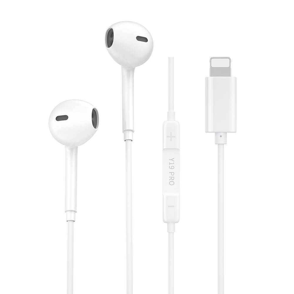 Lightning Earphones for iPhone, iPad, iPod - White