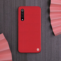 Xiaomi Mi 9 Case NILLKIN 3D Textured Nylon Fiber - Red