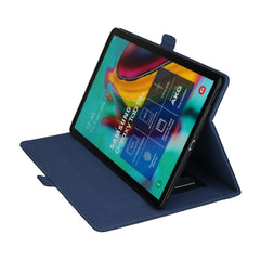 Samsung Tab S5e Case PU Leather With Pen Slot - Blue