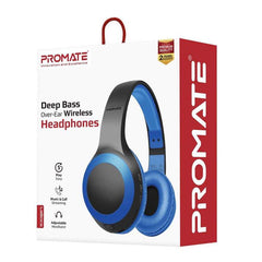 Wireless Headphones Bluetooth Deep Base PROMATE - Blue