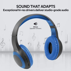 Wireless Headphones Bluetooth Deep Base PROMATE - Blue