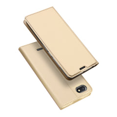 Xiaomi Redmi 6A Case With PU Leather Made With PU leather - Gold