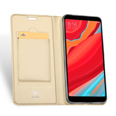 Xiaomi Redmi S2 Case made With PU Leather and TPU - Gold