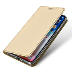 iPhone XS Max Case Made With PU Leather and TPU - Gold