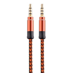 Aux Cable Gold-Plated 3.5 mm Stereo Audio 1.5M - Orange