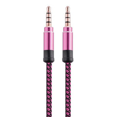 Aux Cable Gold-Plated 3.5 mm Stereo Audio 1.5M - Purple