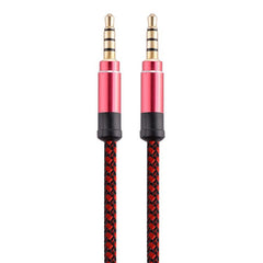 Aux Cable Gold-Plated 3.5 mm Stereo Audio 1.5M - Red