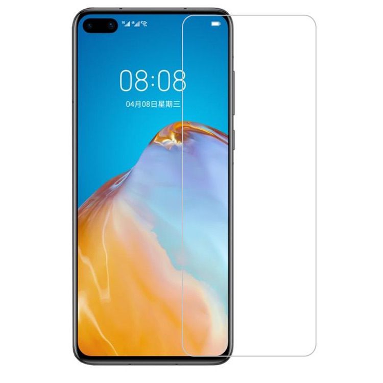 Huawei P40 Screen Protector 9H Hardness Tempered Glass - Clear