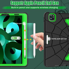 iPad Pro 11 2022/2021/2020/2018 Case Armour Shockproof Protective - Green Black