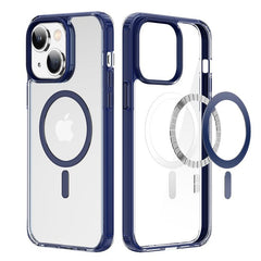 iPhone 14 Case DUX DUCIS Clin2 Series Clear MagSafe - Blue