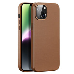 iPhone 14 Case DUX DUCIS Grit Series MagSafe Protective - Brown