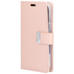 iPhone 14 Case MERCURY GOOSPERY Rich Diary - Rose Gold