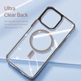 iPhone 14 Plus Case DUX DUCIS Clin2 Series Clear MagSafe - Grey