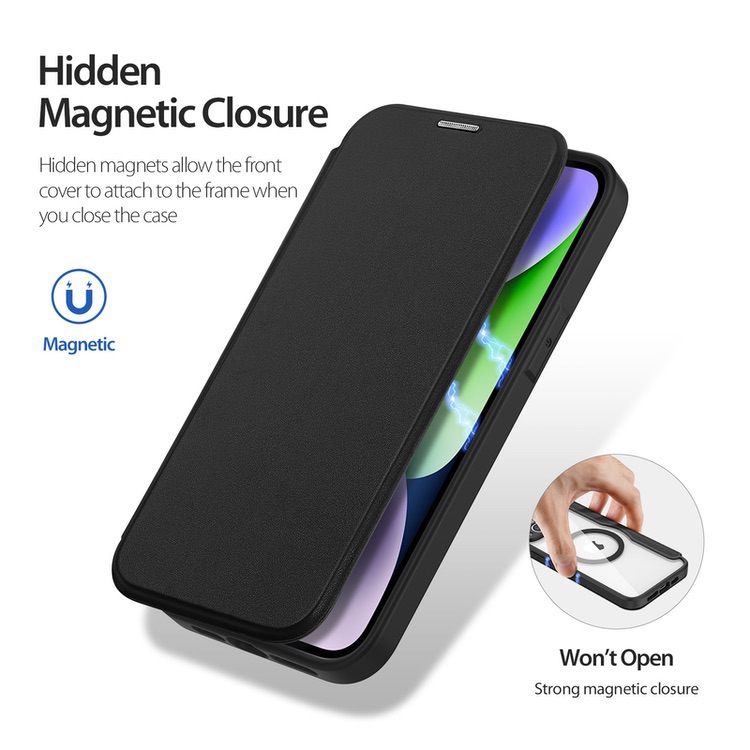 Apple iPhone 14 Pro Max 6.7'' Dux Ducis Skin X2 Magnetic Book Case
