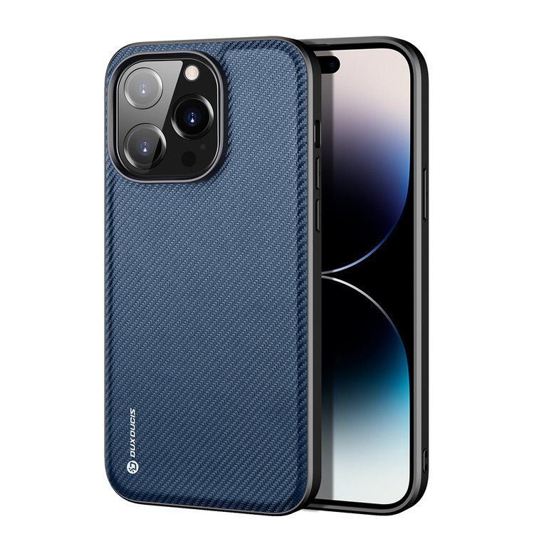 iPhone 14 Pro Case DUX DUCIS Fino Series - Blue