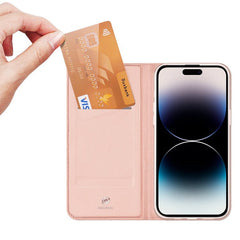 iPhone 14 Pro Case DUX DUCIS Skin Pro Protective - Rose Gold