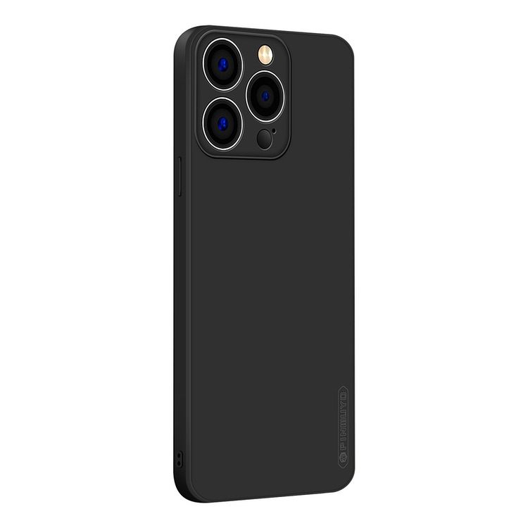 iPhone 14 Pro Case PINWUYO Liquid Silicone - Black