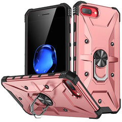 iPhone 8 Plus / iPhone 7 Plus Case with Ring Holder - Rose Gold