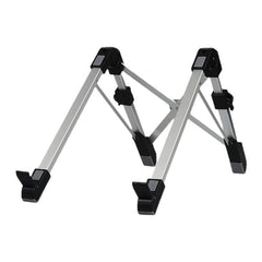 Laptop Height Extender Holder Stand Folding Portable Aluminum Alloy - Black