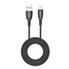 Lightning Cable 3M VIPFAN USB 3A Fast Charge - Black