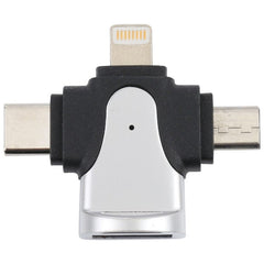 Lightning / USB C / Micro USB Adapter 3 In 1