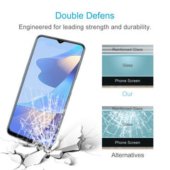 OPPO A16 Screen Protector Case friendly Tempered Glass - Clear