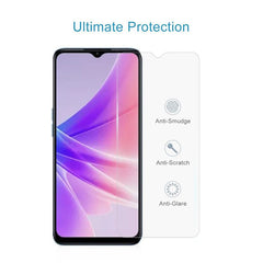 OPPO A77 5G / A57 5G Screen Protector Tempered Glass Case friendly - Clear